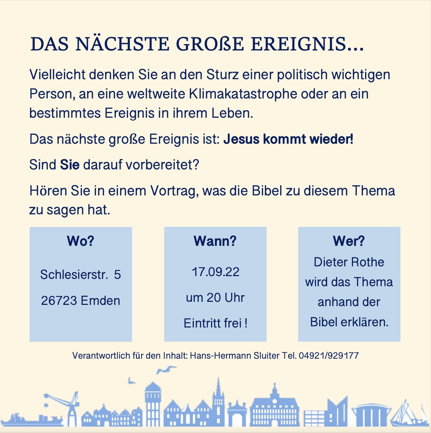 Einladung Dieter Rothe